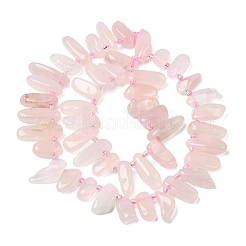 Природного розового кварца нитей бисера&nbsp;G-L649-D04-01