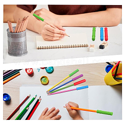 9 шт. 9 стиля силиконовых колпачков для карандашей&nbsp;AJEW-GF0011-96