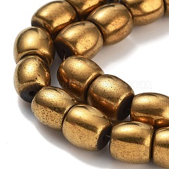 Синтетические магнитные гематит бусины пряди&nbsp;G-P545-H01-01