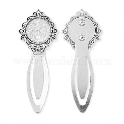 Тибетском стиле сеттинги закладки кабошон&nbsp;LS-X-TIBE-S157-AS-NR