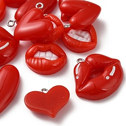 Подвески из непрозрачной смолы 12 шт.&nbsp;CRES-B036-01