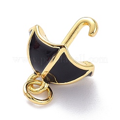 Настоящие 18k позолоченные латунные подвески&nbsp;KK-L188-24G-02