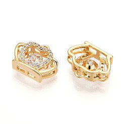 Латунные микро проложить кубического циркония подвески&nbsp;KK-N261-90G