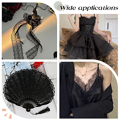 Нейлоновая эластичная кружевная отделка&nbsp;OCOR-WH20005-20