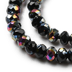 Стеклянные бусины с гальваническим покрытием &nbsp;EGLA-F149-HP-03