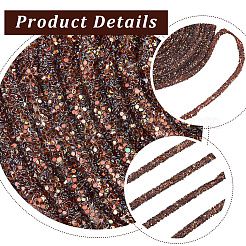 5м стеклянный шнур с блестками&nbsp;OCOR-CY0001-70A