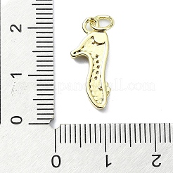 Латунные подвески из микро-паве&nbsp;KK-H475-11G