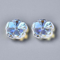 Прозрачные стеклянные бусины&nbsp;GLAA-Q089-003-C001