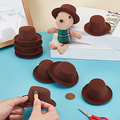 Круглая основа для шляпы-волшебницы из ткани ЭВА для куклы&nbsp;AJEW-WH0455-258A