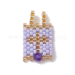 Стеклянные подвески из бисера&nbsp;PALLOY-MZ00227-01