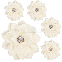 Аксессуары для украшений из полиэстера и стразов&nbsp;DIY-WH20063-015C