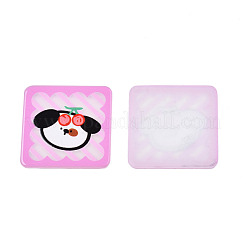 Прозрачные акриловые кабошоны с принтом&nbsp;TACR-N016-16