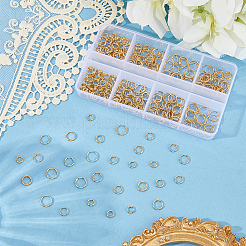 300 шт. 8-х видов разъемных колец из нержавеющей стали&nbsp;STAS-BBC0008-88