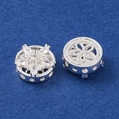 Латунные микропаве из прозрачного кубического циркония&nbsp;KK-S389-27S