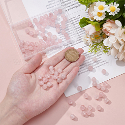 2 нитка натуральный розовый кварц бусины нити&nbsp;G-UN0001-38