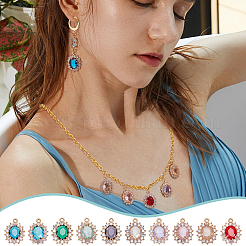 10 шт. подвески из цинкового сплава 10 цветов&nbsp;FIND-UN0009-92