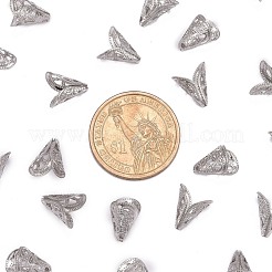 Не тускнеющие апетальные колпачки для бусин из хирургической нержавеющей стали 316&nbsp;X-STAS-M257-02