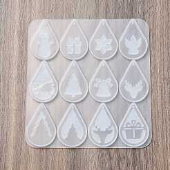 Силиконовые Молды для подвесок рождественской серии&nbsp;LS-SIL-B075-05D