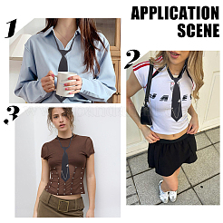 Регулируемые завязки из полиэстера&nbsp;AJEW-WH20006-204C