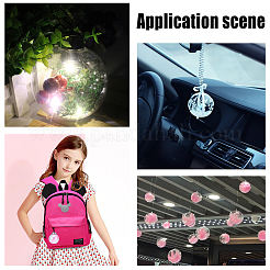 Пластиковый шар орнамент украшение&nbsp;HJEW-PH0001-27P