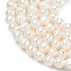 Нити из натурального культивированного пресноводного жемчуга&nbsp;PEAR-L034-09A