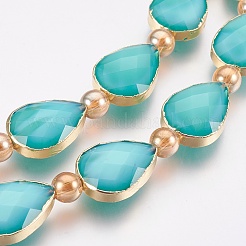 Непрозрачное стекло бисер нитей&nbsp;EGLA-I008-06G