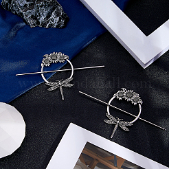 2 набор палочек для волос из сплава&nbsp;MRMJ-DC0001-11