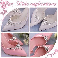 1 комплект стеклянных украшений для обуви&nbsp;FIND-FG0001-38