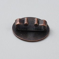 Пустой сплав боло галстук круглый слайдер пакет&nbsp;FIND-WH0126-618R