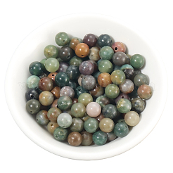 120 шт. бусины из натурального индийского агата&nbsp;G-PA0001-17A