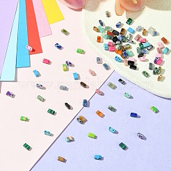 100шт 20 цвета синтетических агатовых бусин&nbsp;G-CJ0001-77