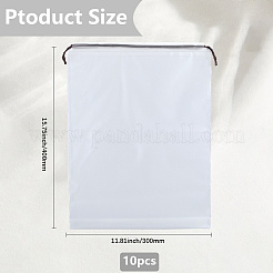 10 шт. мешочки для хранения из ПЭ бархата с завязками&nbsp;ABAG-SP0001-34C