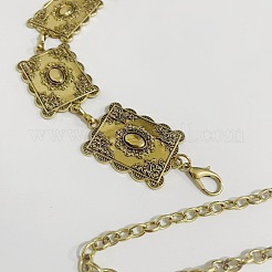 Тибетский стиль сплав прямоугольные звенья цепи талии живота цепи для женщин&nbsp;FS-WG1BBEA-01