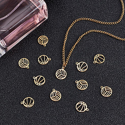 12шт 2 стиля подвески из нержавеющей стали&nbsp;STAS-ME0002-87