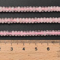 Природного розового кварца нитей бисера G-L635-A07-4x2mm