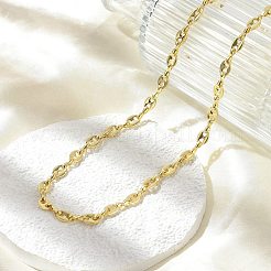 Колье-цепочки из латуни с кофейными зернами&nbsp;NJEW-A042-11G