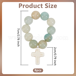 Натуральный цветок амазонита&nbsp;HJEW-OC00017