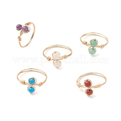 Натуральные и синтетические драгоценные камни&nbsp;RJEW-JR00945-01