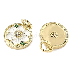 Латунные микро проложить кубического циркония подвески&nbsp;KK-H259-06G