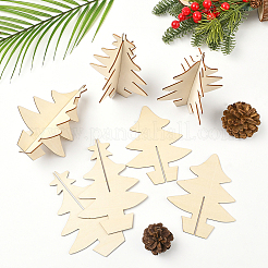 1 мешок незаконченных деревянных елок&nbsp;WOOD-SP0001-73