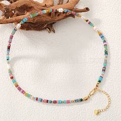 1 шт. ожерелья из натурального агата&nbsp;NJEW-SZ0001-69