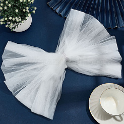 Палантин невесты из полиэстеровой марли&nbsp;AJEW-WH0314-878A