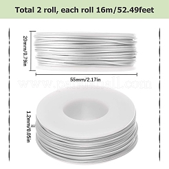 2 рулон матовой алюминиевой проволоки&nbsp;AW-SC0001-01