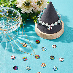 80 шт. 5 стиля подвески в виде ракушек из пресноводных водоемов&nbsp;SHEL-AR0001-11