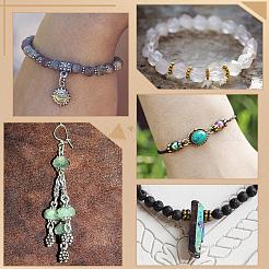 540 шт. 18 стиля бусины из сплава в тибетском стиле&nbsp;TIBEB-PH0005-37