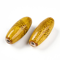 Фарфоровые бусины ручной работы&nbsp;PORC-N008-07F