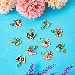 Подвесные украшения из сплава эмали&nbsp;HJEW-TAC0042