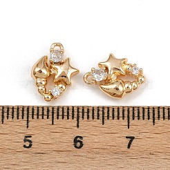 Латунные микро проложить кубического циркония подвески&nbsp;KK-K407-20G