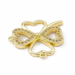 Латунные микропаве прозрачные подвески с фианитом&nbsp;KK-E068-VC021