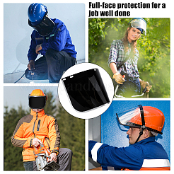 Защитный щиток для лица из пластика ПК&nbsp;FIND-WH0816-093B